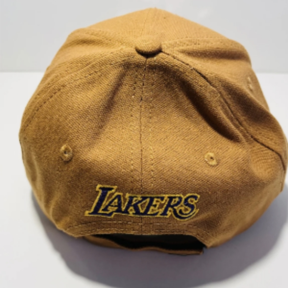 NBA Lakers Ultra Game Official Sport Adjustable Hat Brown (NEW)